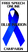 Free Speech Blue Ribbon